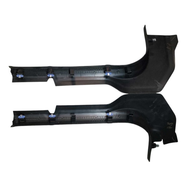 Soleira Porta Dianteira Gm Prisma Onix 2013 2019 Par Preto