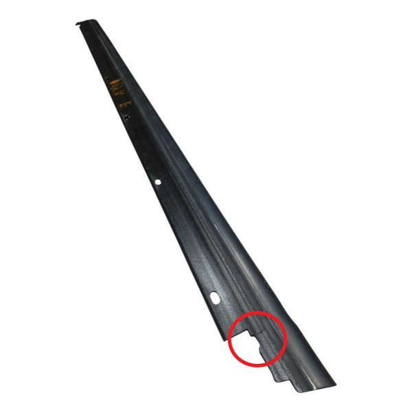 Pestana Externa Dianteira Audi A3 2003 Esquerdo Detalhe Preto