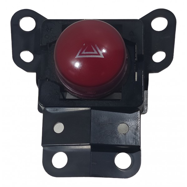 Botao Pisca Alerta Mitsubishi Pajero Dakar 2009 2014 Vermelho