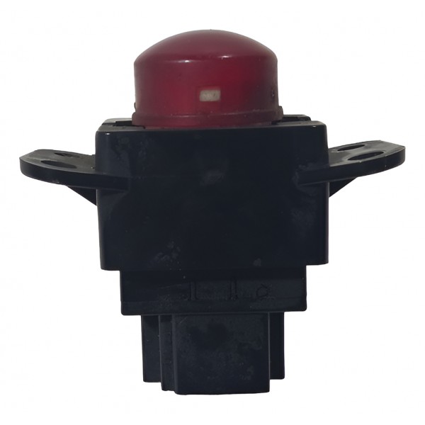 Botao Pisca Alerta Mitsubishi Pajero Dakar 2009 2014 Vermelho