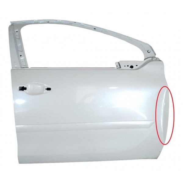 Porta Dianteira Peugeot 208 Griffe 1.6 2018 Direito Detalhe Dianteira Direito Branca