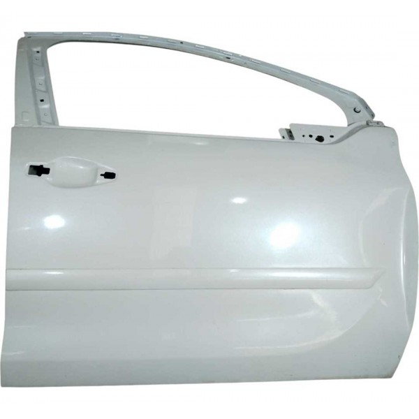 Porta Dianteira Peugeot 208 Griffe 1.6 2018 Direito Detalhe Dianteira Direito Branca