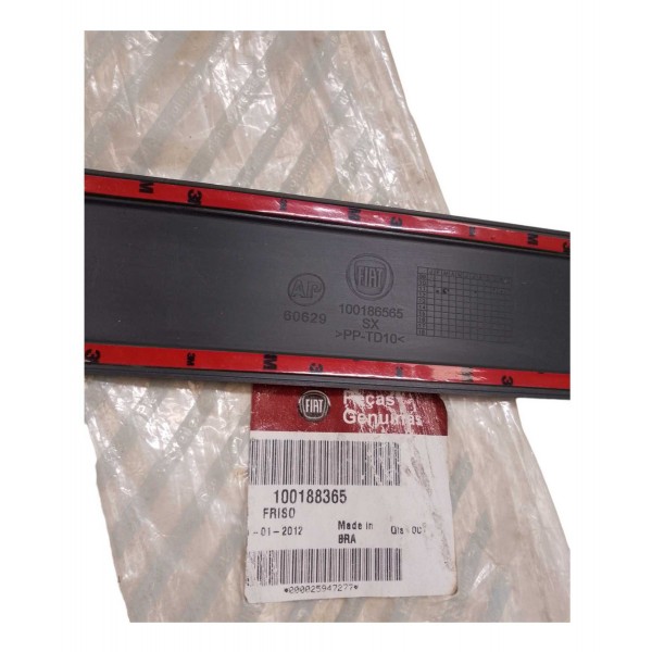 Friso Porta Fiat Uno 2p 2011 2014 100188365 Esquerdo Preto