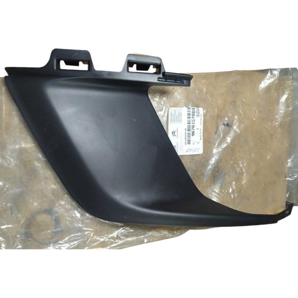Moldura Farol Milha Peugeot 308 2011 2015 9676157080 Direito Preto