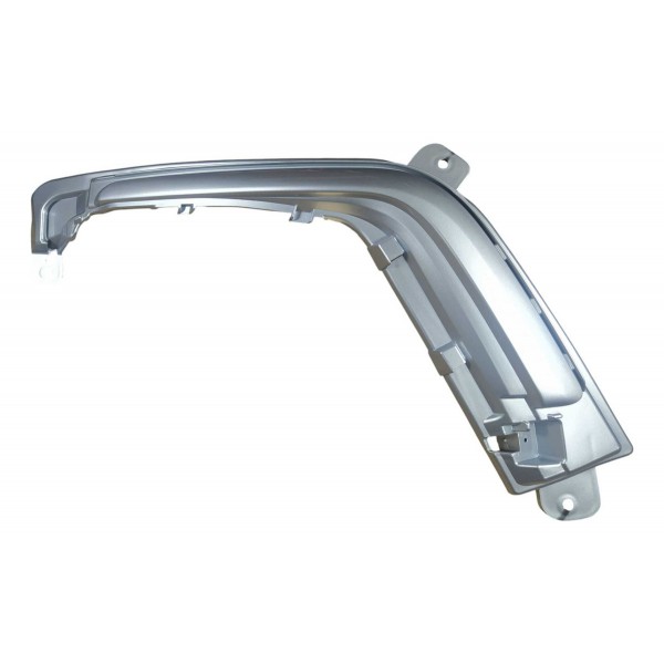 Moldura Farol Milha Peugeot 308 9676269177 Direito Prateado Direito