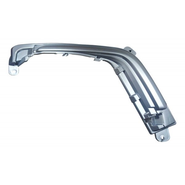 Moldura Farol Milha Peugeot 308 9676269177 Direito Prateado Direito
