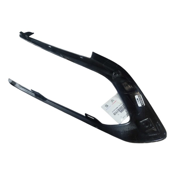 Friso Moldura Farol Milha Peugeot 308 408 2016 2019 Preto