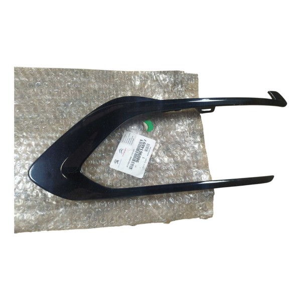 Friso Moldura Farol Milha Peugeot 308 408 2016 2019 Preto