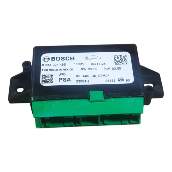 Modulo Sensor Estacionamento Peugeot 208 2016 2020 Preto