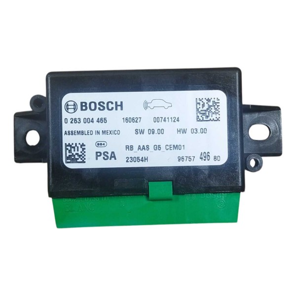 Modulo Sensor Estacionamento Peugeot 208 2016 2020 Preto