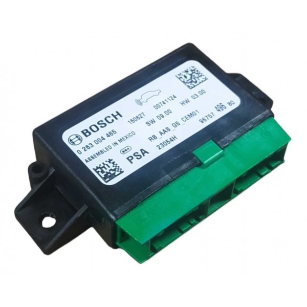 Modulo Sensor Estacionamento Peugeot 208 2016 2020 Preto