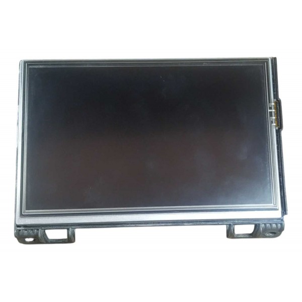 Tela Display Som Central Multimidia Peugeot 208 2016 2020 Preto