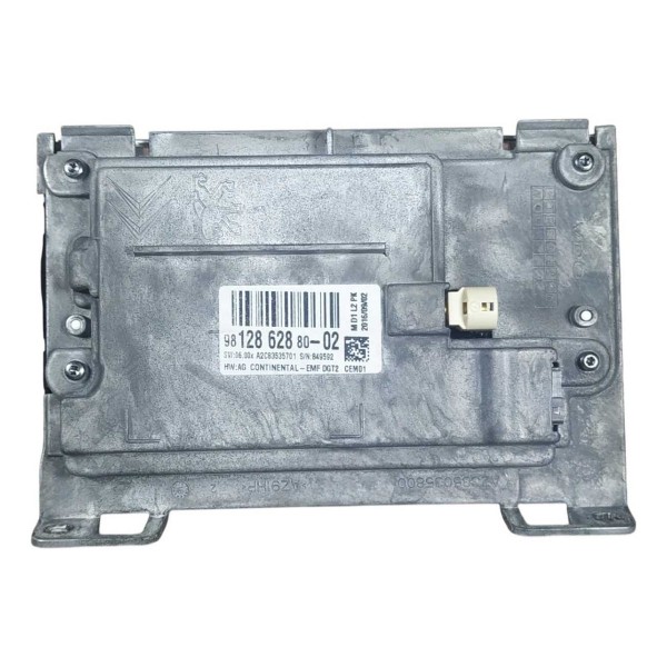 Tela Display Som Central Multimidia Peugeot 208 2016 2020 Preto