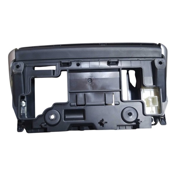 Moldura Tela Suporte Multimidia Peugeot 208 2016 2020 Preto