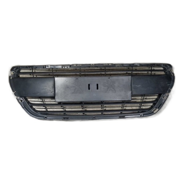 Grade Parachoque Dianteiro Peugeot 208 1.2 2016 2022 Preto Fosco