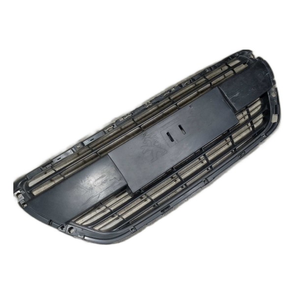 Grade Parachoque Dianteiro Peugeot 208 1.2 2016 2022 Preto Fosco