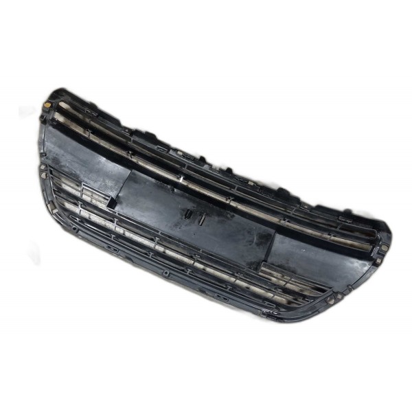 Grade Parachoque Dianteiro Peugeot 208 1.2 2016 2022 Preto Fosco