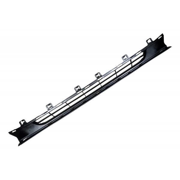 Grade Parachoque Inferior Peugeot 208 2016 2020 Preto Fosco