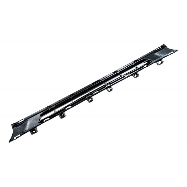 Grade Parachoque Inferior Peugeot 208 2016 2020 Preto Fosco