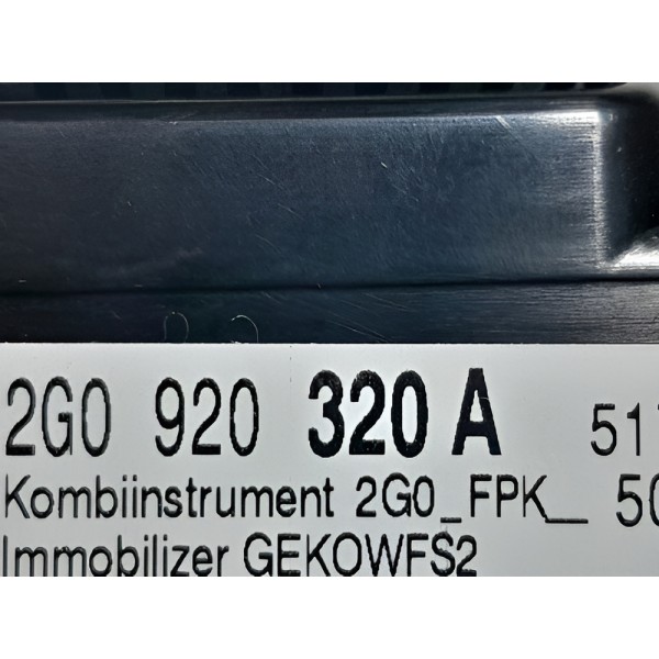 Painel De Instrumentos Volkswagen T-cross Polo Virtus Nivus Preto