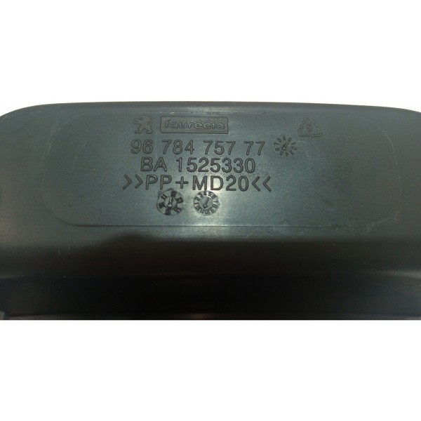Porta Copo Peugeot 208 2016 2020 Preto