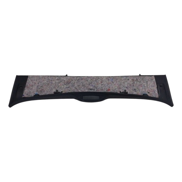 Moldura Soleira Porta Mala Peugeot 208 2016 2020 Preto