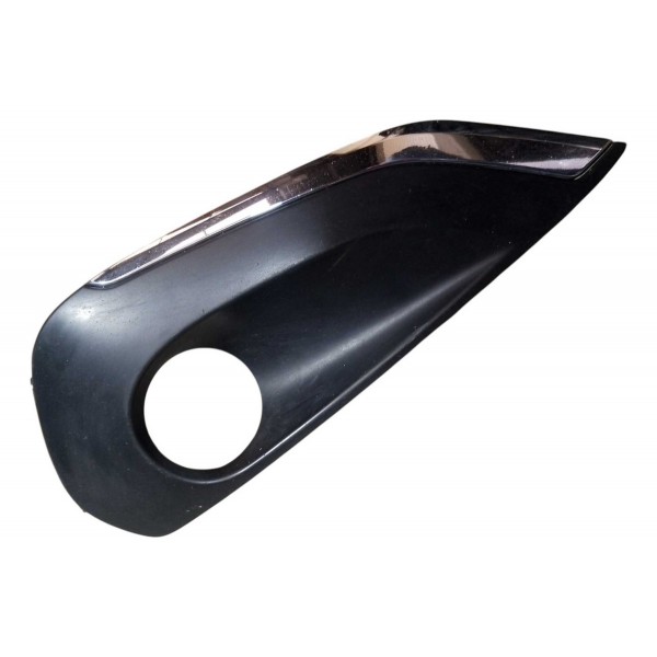 Moldura Farol Milha Peugeot 208 2016 2020 Direito Preto Direito