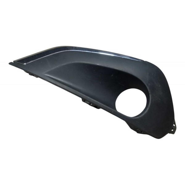 Moldura Farol Milha Peugeot 208 2016 2020 Esquerdo Preto Esquerdo