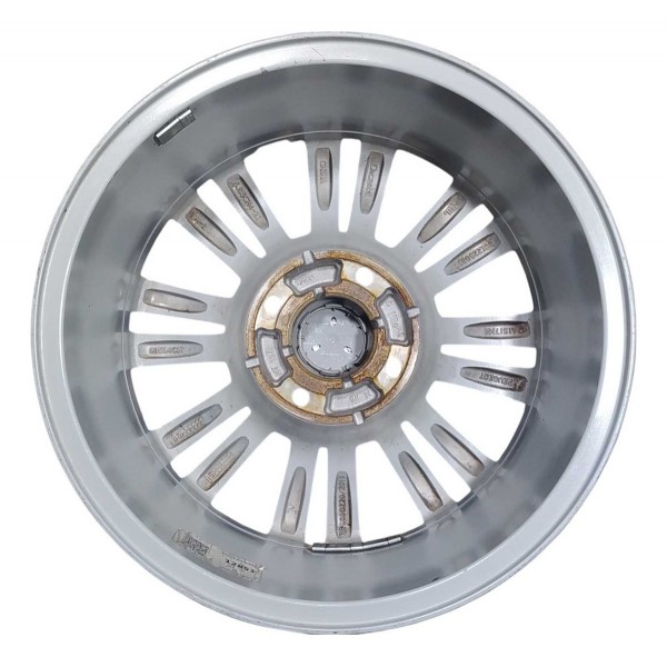 Roda Avulsa Aro 15 Peugeot 208 Allure 2017 9812259877 Prateado