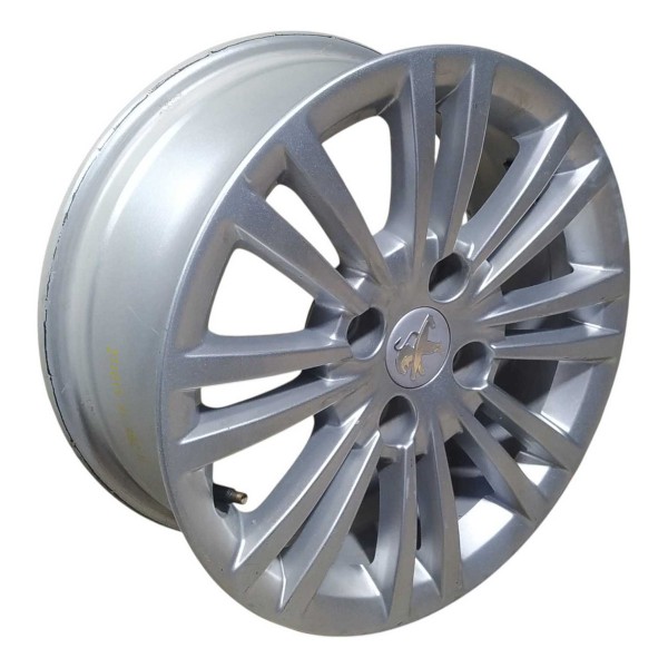 Roda Avulsa Aro 15 Peugeot 208 Allure 2017 9812259877 Prateado