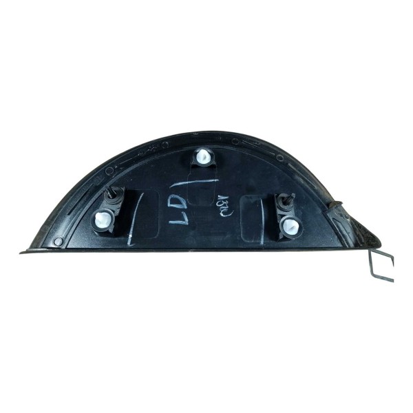 Moldura Friso Porta Traseira Peugeot 208 2016 2020 Direito Preto