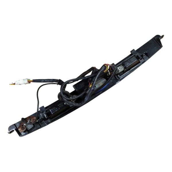 Suporte Luz Placa Camera Re Botao Mala Hyundai Santa Fe Preto