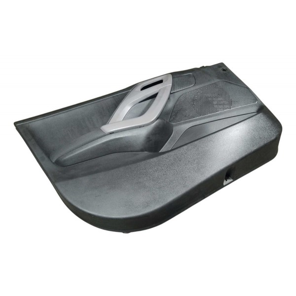 Forro Porta Dianteira Peugeot 208 2016 2020 Esquerdo Preto