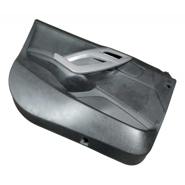 Forro Porta Dianteira Peugeot 208 2016 2020 Esquerdo Preto