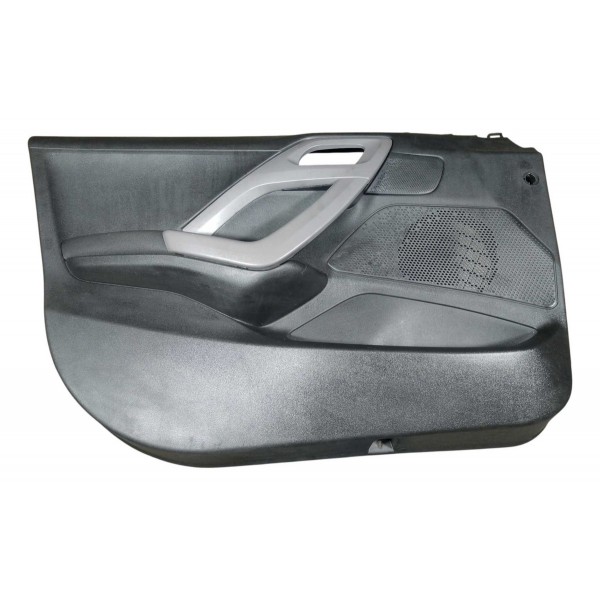 Forro Porta Dianteira Peugeot 208 2016 2020 Esquerdo Preto