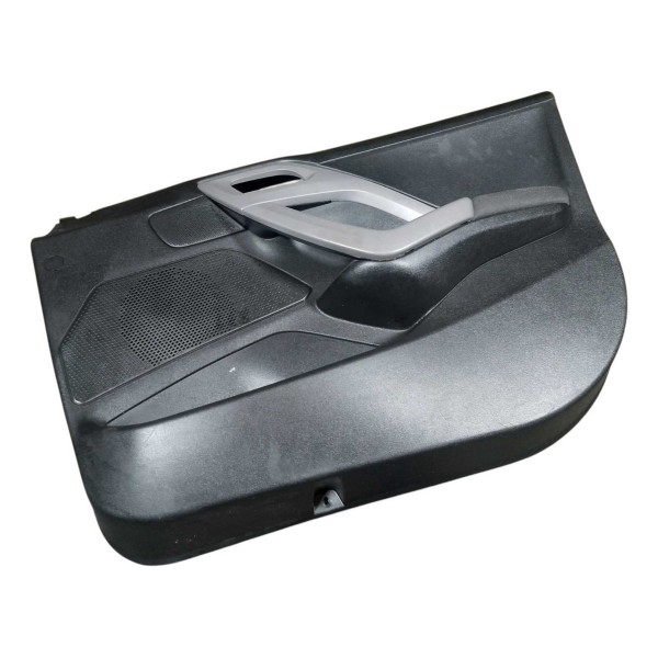 Forro Porta Dianteira Peugeot 208 2016 2020 Direito Preto