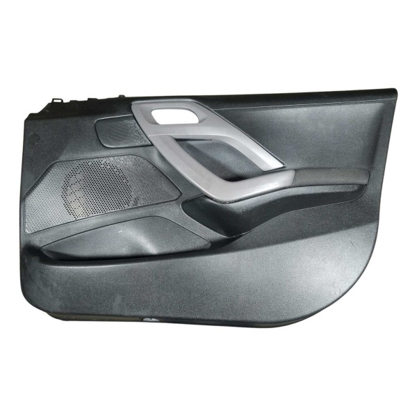 Forro Porta Dianteira Peugeot 208 2016 2020 Direito Preto