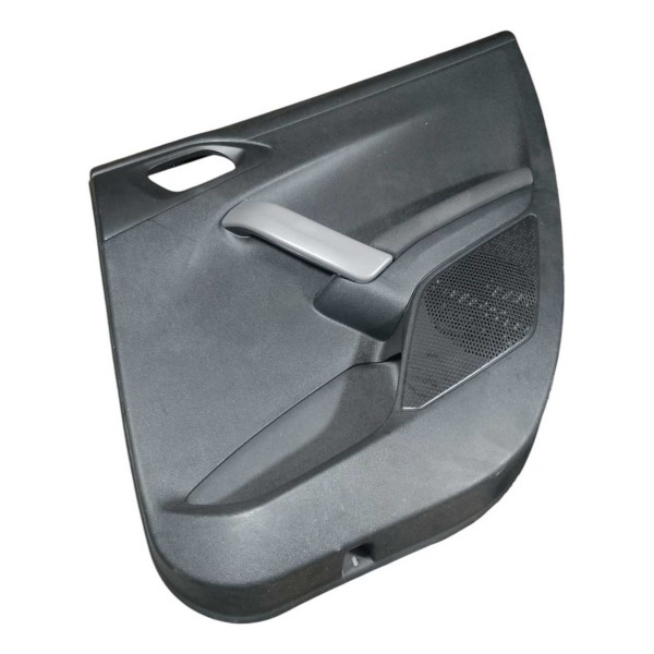 Forro Porta Traseira Peugeot 208 2016 2020 Direito Preto