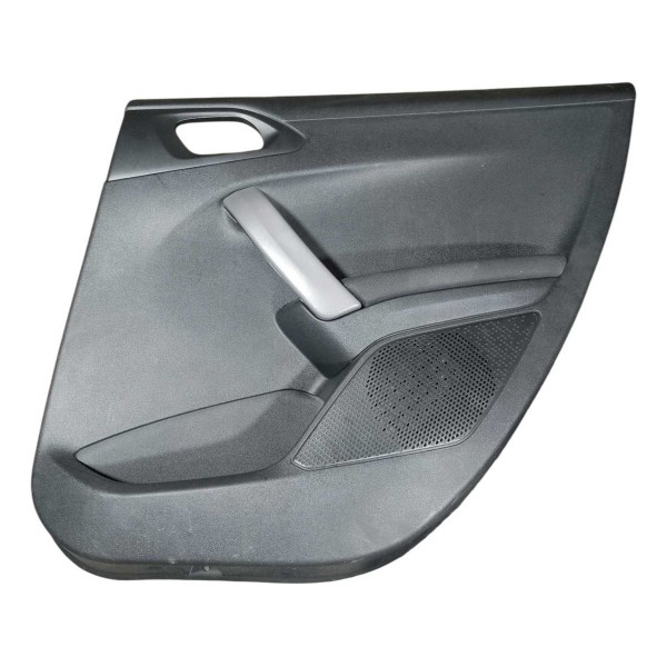 Forro Porta Traseira Peugeot 208 2016 2020 Direito Preto