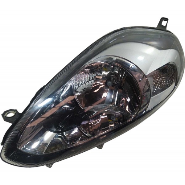 Farol Fiat Punto 2013 2017 Esquerdo 51878409 Detalhe Esquerdo/motorista