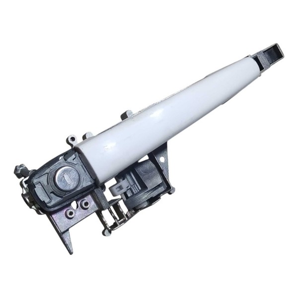 Macaneta Externa Dianteira Peugeot 208 2016 2020 Esquerdo Branco Dianteira
