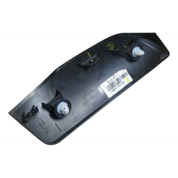 Moldura Retrovisor Interno Peugeot 208 2016 2020 Direito Preto