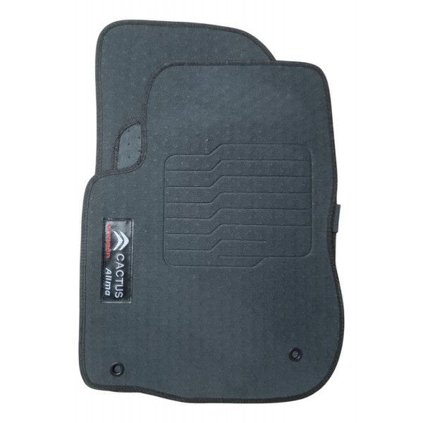 Jogo Tapete Personalizado Citroen C4 Cactus  Cinza