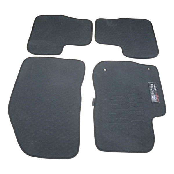 Jogo Tapete Personalizado Citroen C4 Cactus  Cinza