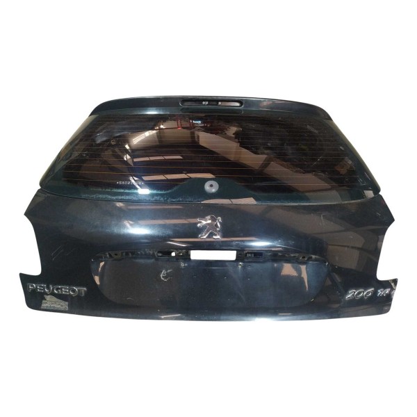 Tampa Traseira Porta Mala Peugeot 206 Presence 1.4 2005 Preto