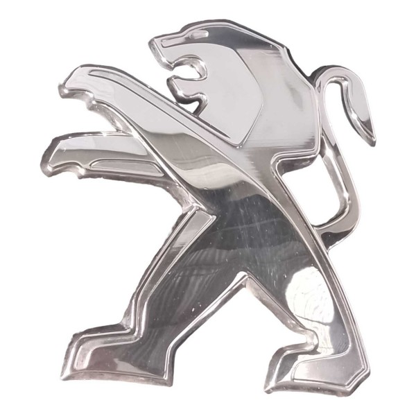 Emblema Capo Peugeot 208 Griffe 1.6 16v 2018 Original Cromado