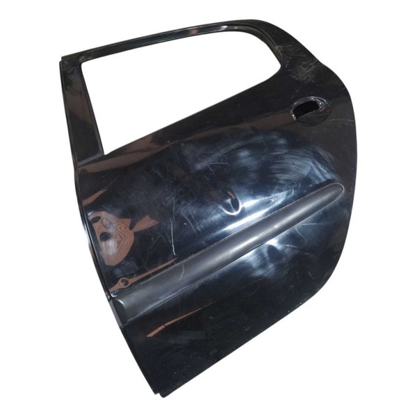 Porta Traseira Peugeot 206 Presence 1.4 2005 Esquerdo Detalh Traseira Esquerdo Preto