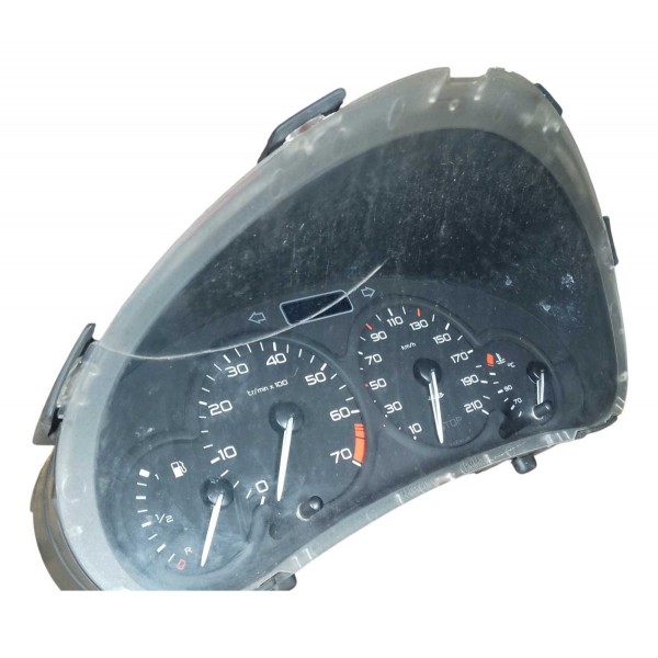 Painel Instrumento Velocimetro Peugeot 206 Presence 1.4 2005 Preto