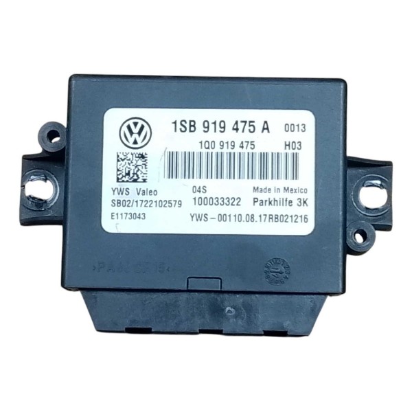 Modulo Sensor Estacionamento Vw Up! Move Tsi 2018 2021 Preto