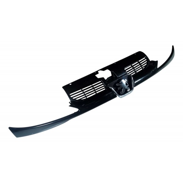Grade Dianteira Peugeot 206 Presence 1.4 2005 Preto Brilhante